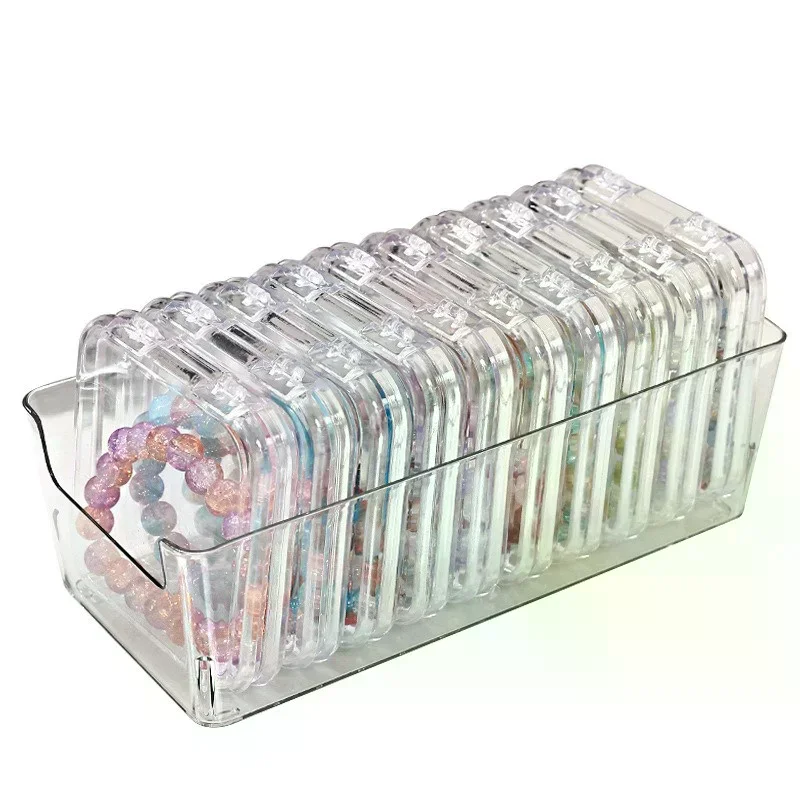 Transparent Plastic Storage Box, Bracelet, Fake Nail Display Box, Multifunctional Packaging Box, Jewelry Box