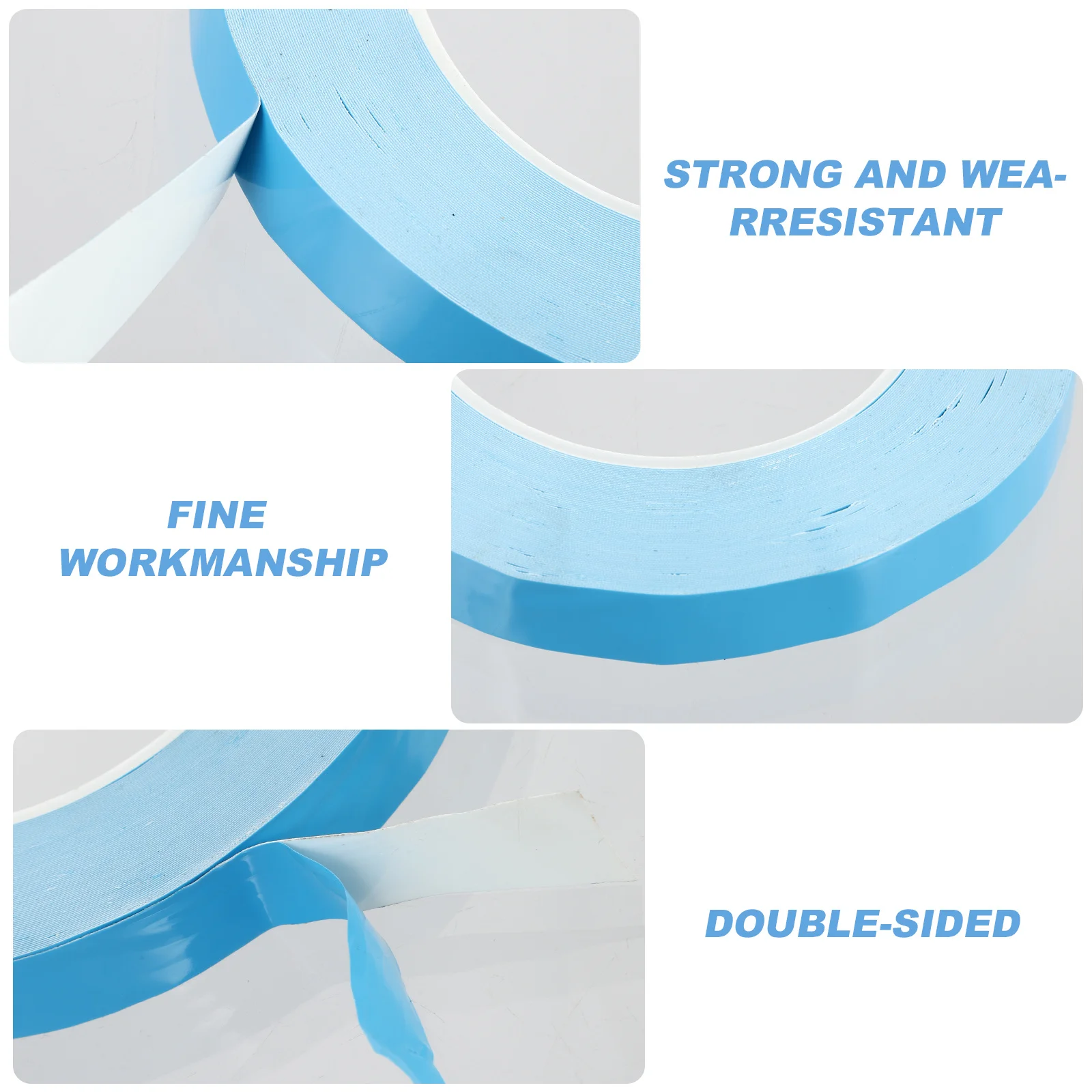 6 لفات شريط حراري مزدوج الجوانب لاصق موصل للوحة التيار المستمر تبديد الحرارة ترانزستور عالي الطاقة والتبريد الإلكتروني