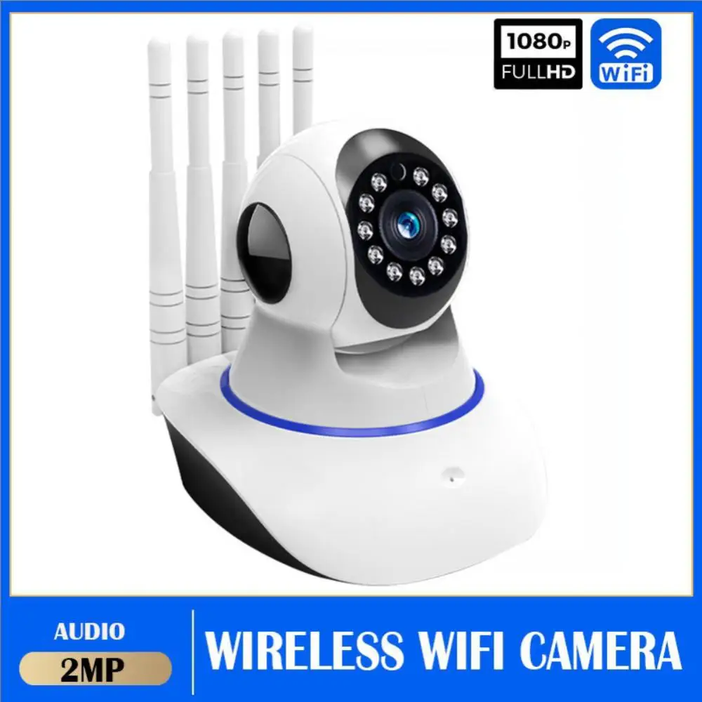 Imagem -06 - sem Fio Smart Home Baby Monitor Visão Noturna Detecção de Movimento Rastreamento Câmera ip Wi-fi 2mp