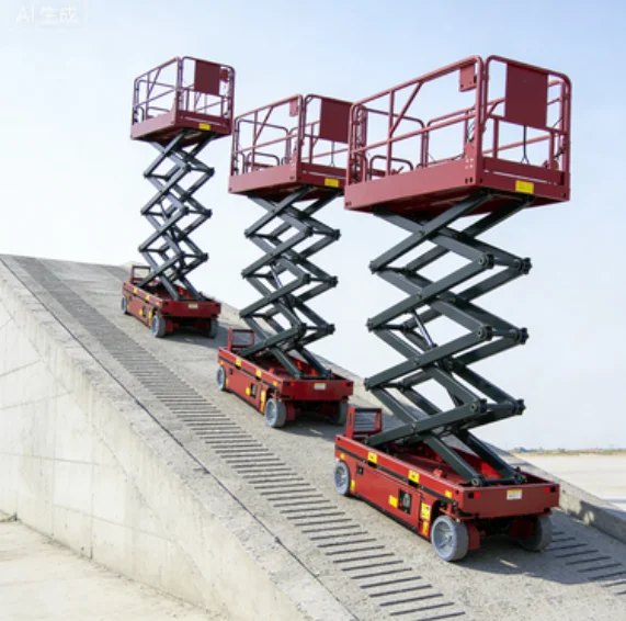 

YG Customized 500Kg Load Hydraulic Scissor Lift Table Aerial Work Platform (AWP) – Heavy-Duty Platform For Warehouse Equipment I