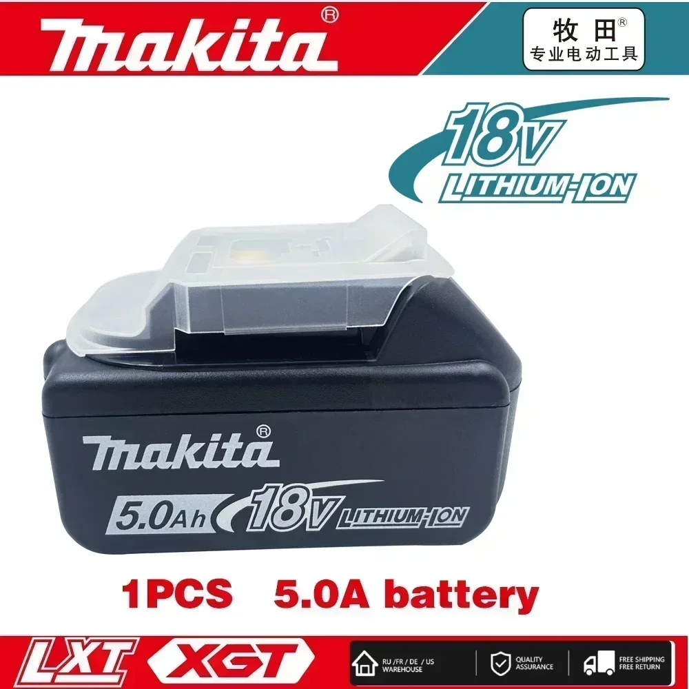 100% batteria Origineel de 18V Makita 6Ah 6000mAh voor Makita BL1830B BL1850B BL1850 BL1840
