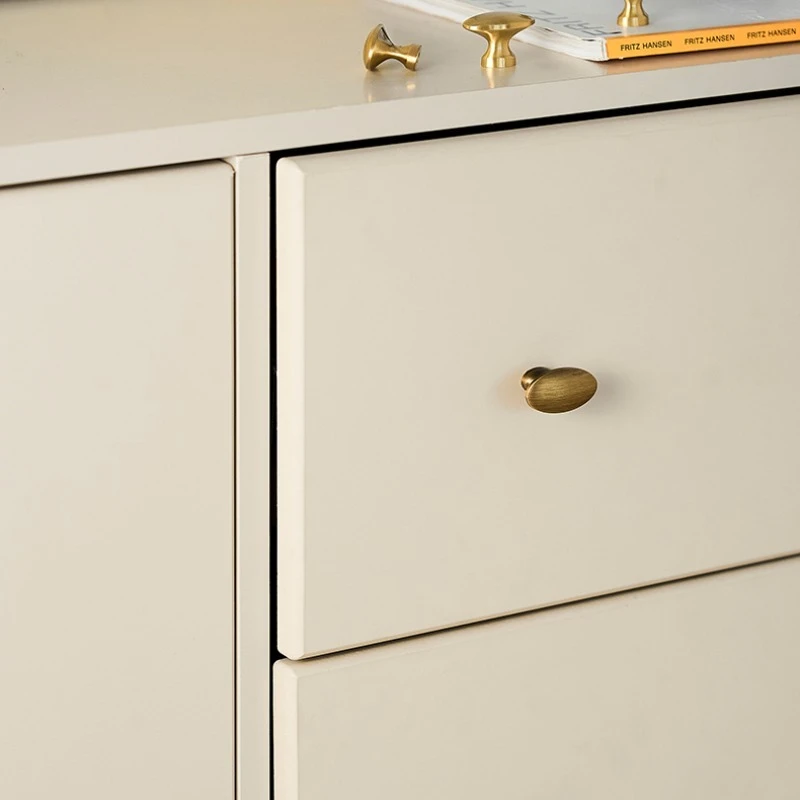 

Овальные мебельные ручки из цельной латуни, элитные ручки и кнобы для винтажных ящиков, различные варианты цвета, ручки для дверец шкафов