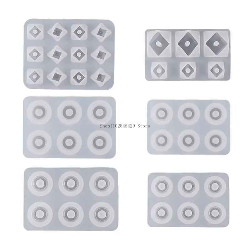 

Bead Molds for Jewelry Resin Molds Silicone with Hole Jewelry Making Epoxy Resin Molds for Earrings Pendant