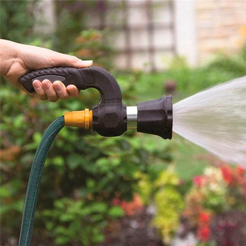 

AEE8-Pressurized Water Gun Sprayers Hose Blaster Fireman Nozzle Lawn Garden Super Powerful Home Car Washing