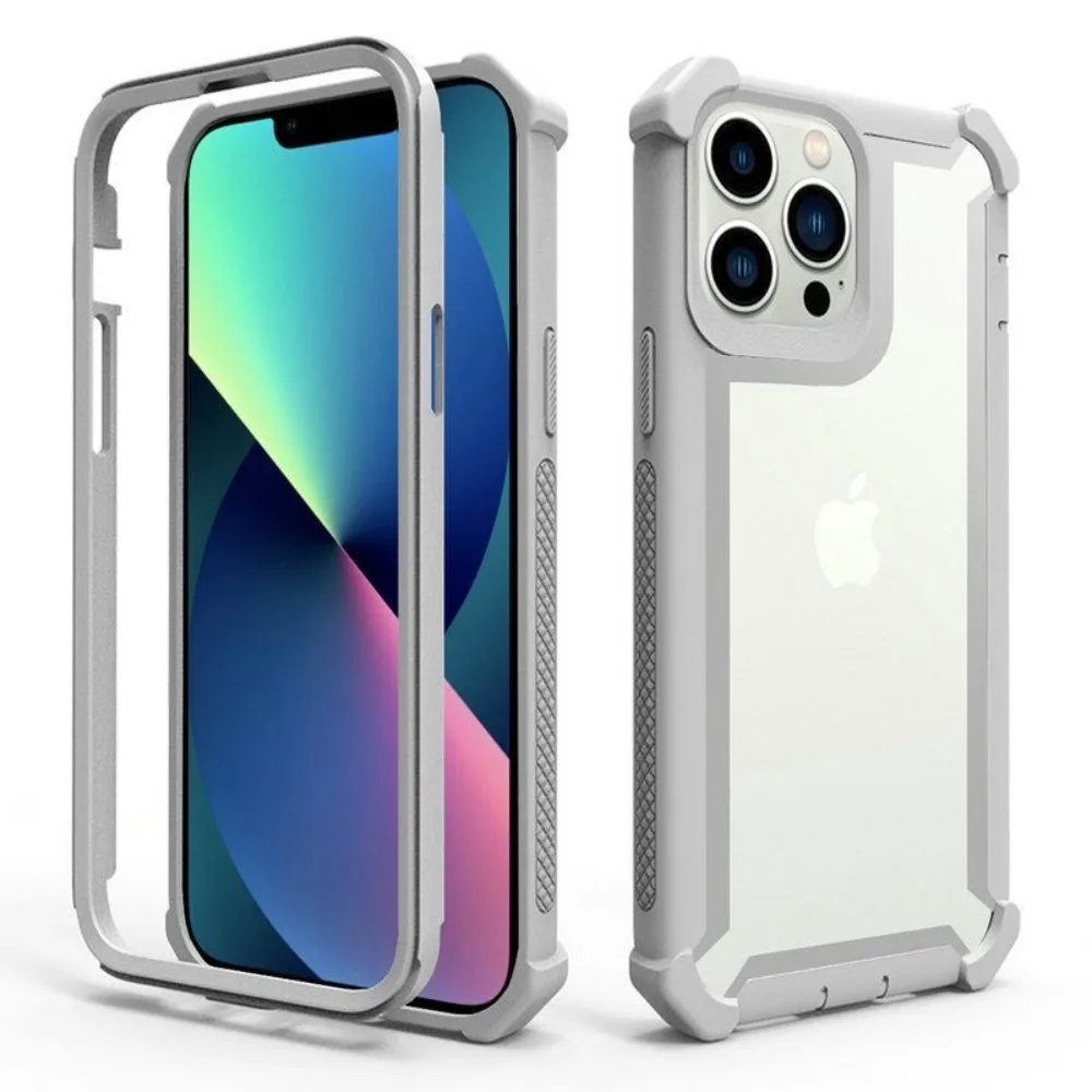 

Сверхмощный двухслойный прозрачный роскошный противоударный прочный чехол для телефона для iPhone 17, 16, 15, 14, 13, 12, 11 Pro Max, защитный чехол