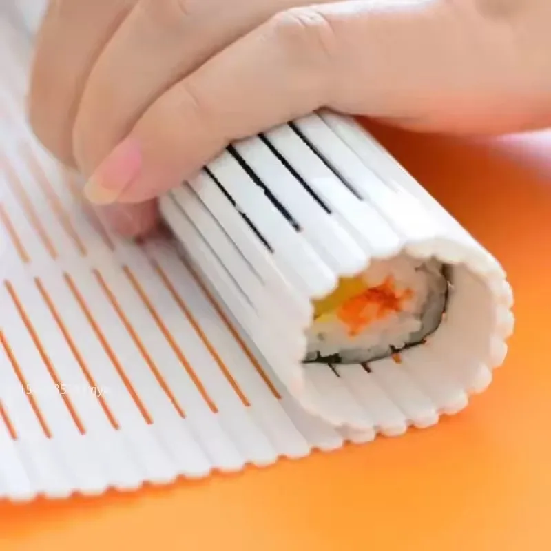 

DIY Sushi Roller Mats Washable Reusable Sushi Roll Mold Mat DIY Food Rolling Rice Rolling Maker Cake Roll Pad