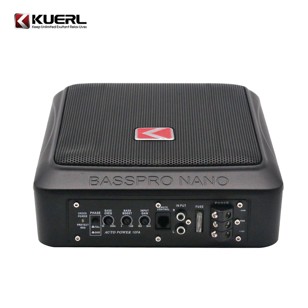 Factory Wholesale 12V/24V Active Subwoofer 6*8 Inch Car Ultra-thin Seat Subwoofer a Variety of Configurations Are Available