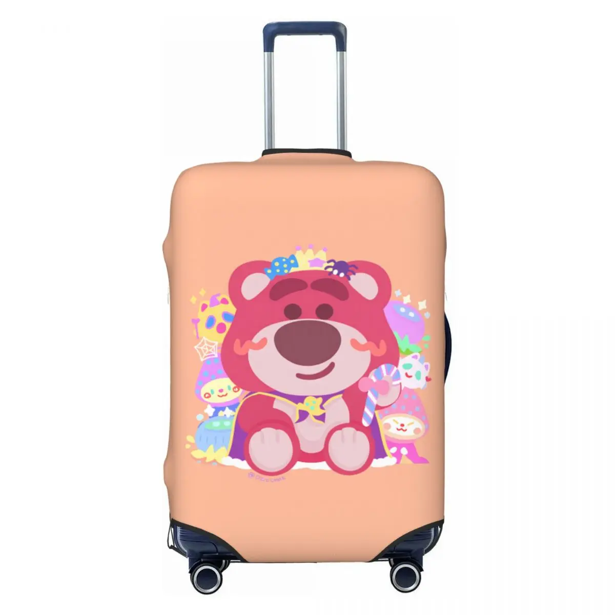 

Милый чехол для чемодана с принтом лотоса, праздничные практичные аксессуары для багажа, деловая защита