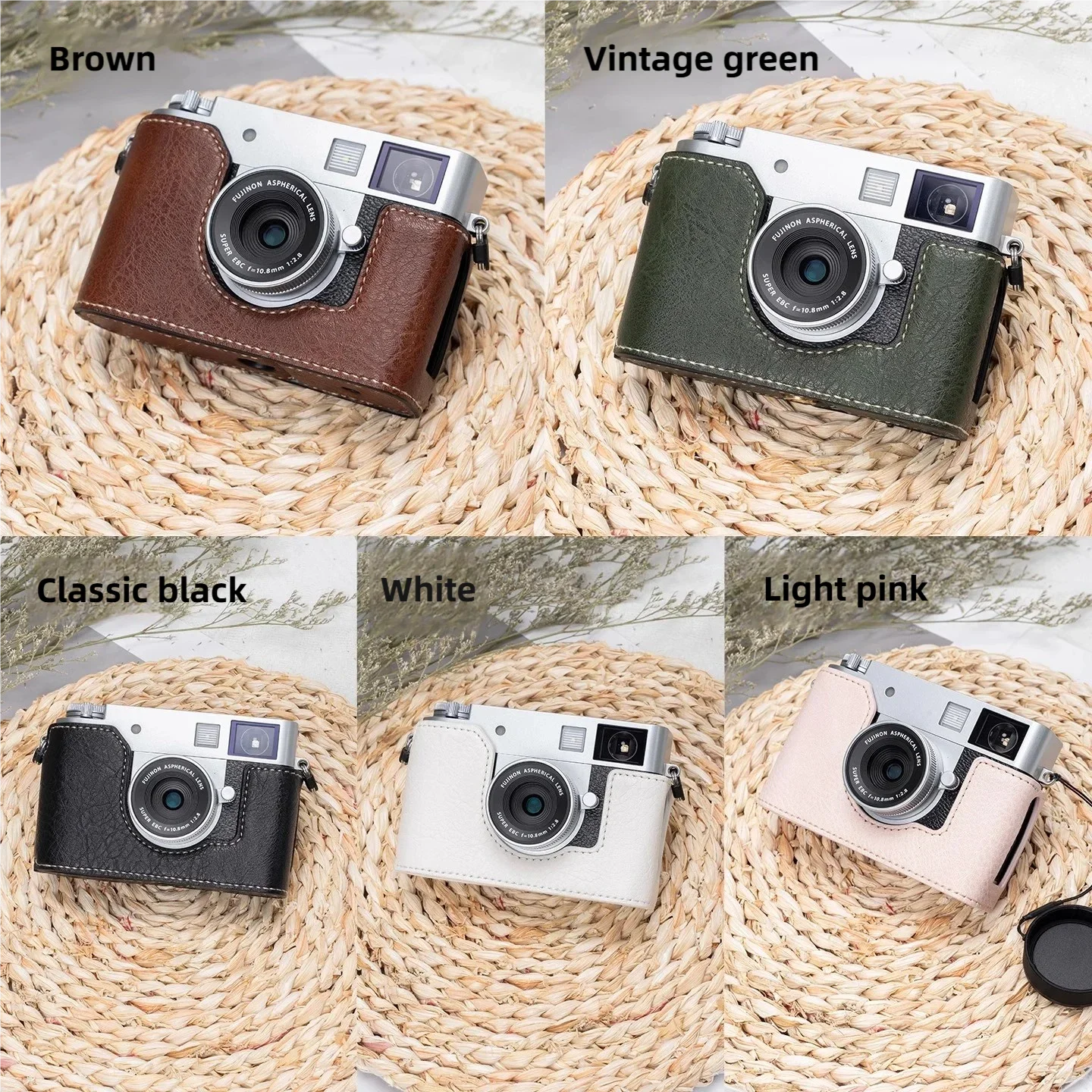

NEW for Fujifilm X-Half camera bag base case wrist strap shoulder strap accessory