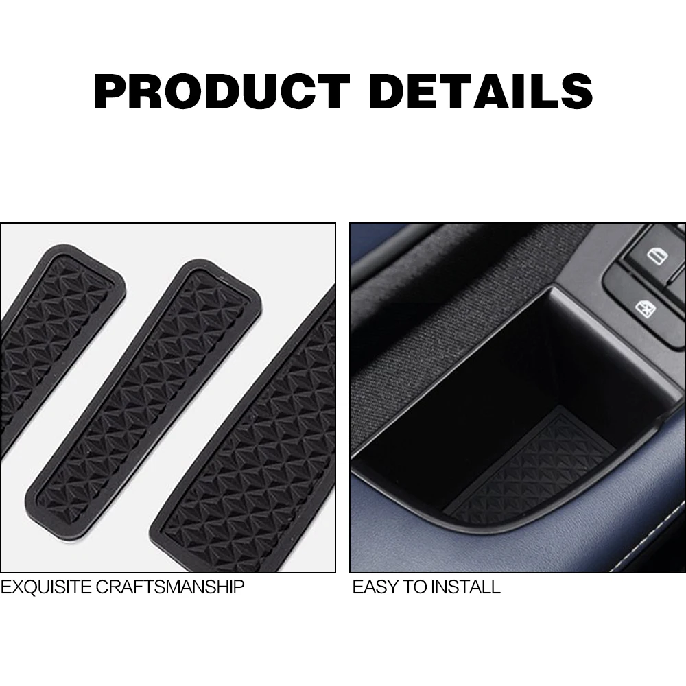 2 Stück für Mazda CX30 CX-30 CX 30 3 2019 - 2025 2020 2021 2022 2023 2024 Auto-Türvorderstauraum-Box Tasche Innenraum Auto-Zubehör – Detail 5