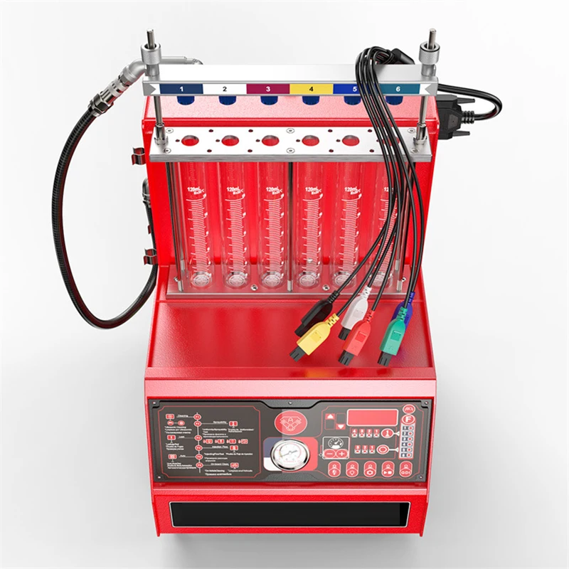 AJ600 Fuel Injector Test and Cleaning Tool Ultrasonic cleaning machine high pressure fuel injector GDI test