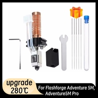 For FLASHFORGE Adventurer 5M Nozzle, for Stable High-Speed Printing, Adventurer 5M Pro Hotend, Quick-Detachable Nozzle