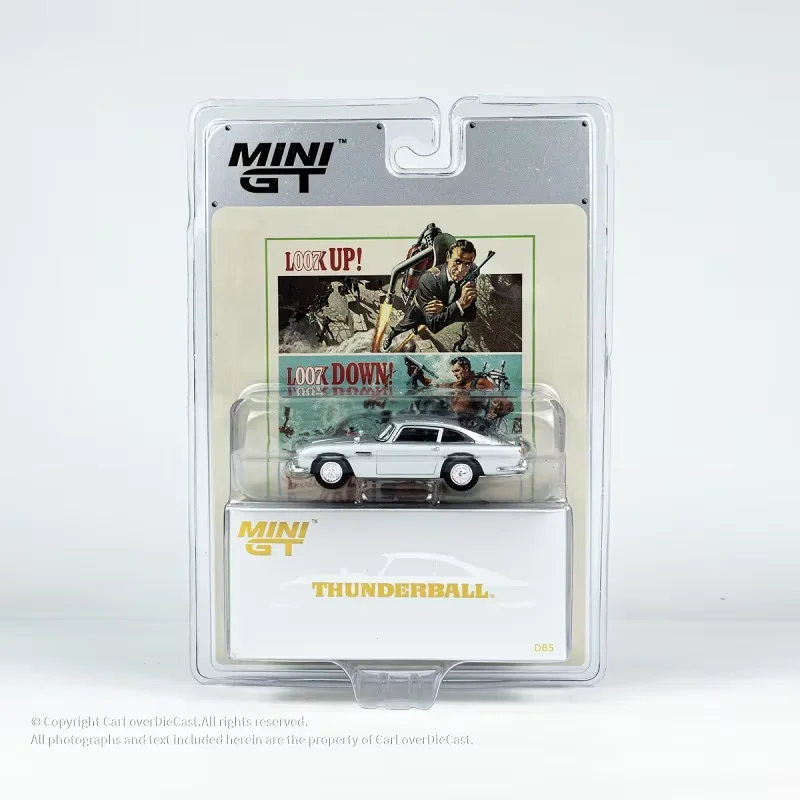 MINI GT 1:64 DB5 Goldfinger Thunderball  Diecast Model Car