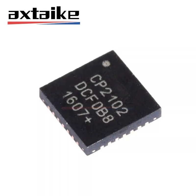 1-5PCS CP2102 CP2102-GM CP2102-GMR QFN-28 1Mbps 3.3V EEPROM SINGLE-CHIP USB TO UART BRIDGE USB IC Transceiver SMD