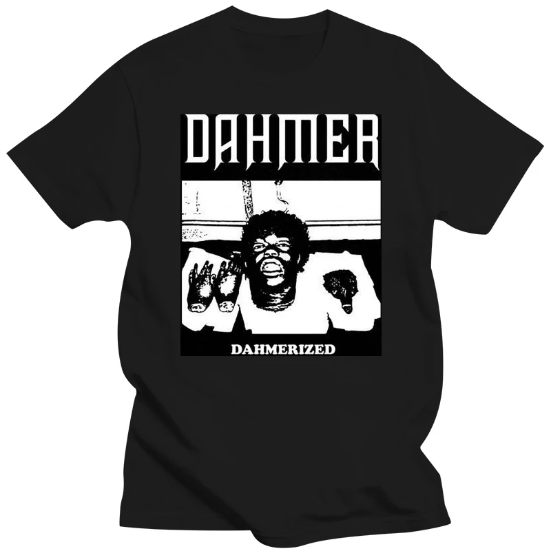 Dahmer V2 Dahmerized Tops Tee T Shirt Black Metal Grindcore All Sizes S-5XL Casual Plus Size T-Shirt