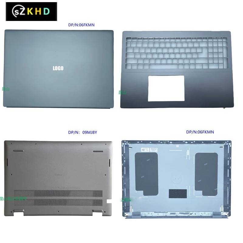 

06FKMN 0KRB8J 09MJ8Y New For Dell Vostro 16PRO V5620 5620 LCD Back Cover Rear Lid Palmrest Upper Case Bottom Cover Laptop