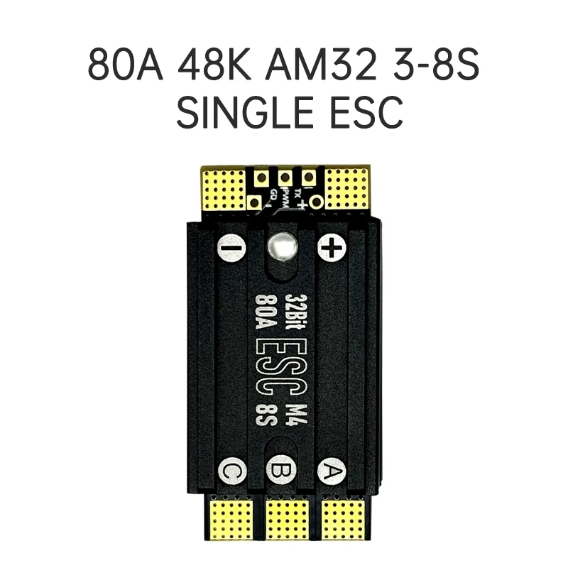 Aocoda-RC 48K AM32 3-8S 70A / 80A Single ESC  For FPV Racing Drone parts