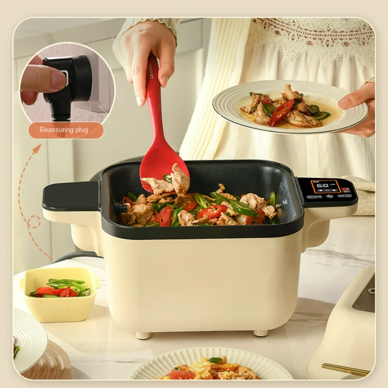 Multi-functional Automatic Stir Fry Rice Cooker Machine Rotation Intelligent Lazy Pots Fried Rice Machine Robot Cooking Machine