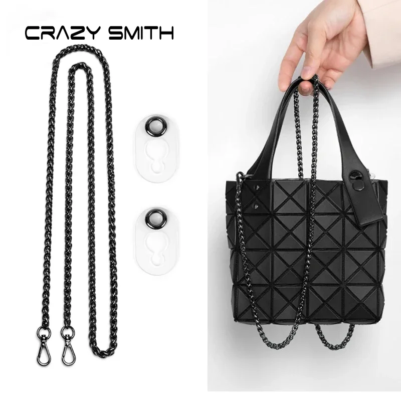 crazysmith-bolsa-de-metal-acessorios-de-transformacao-de-corrente-para-assey-miyake-axilas-crossbody-alca-de-substituicao-fivela-anti-desgaste
