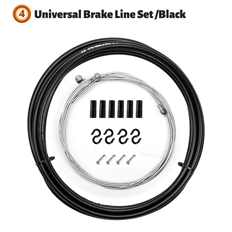 1/2PCS Mountain/Road/Folding Universal Brake Cable Set MTB Bike Shifting Line Pipe Set Brake Inner Cable With