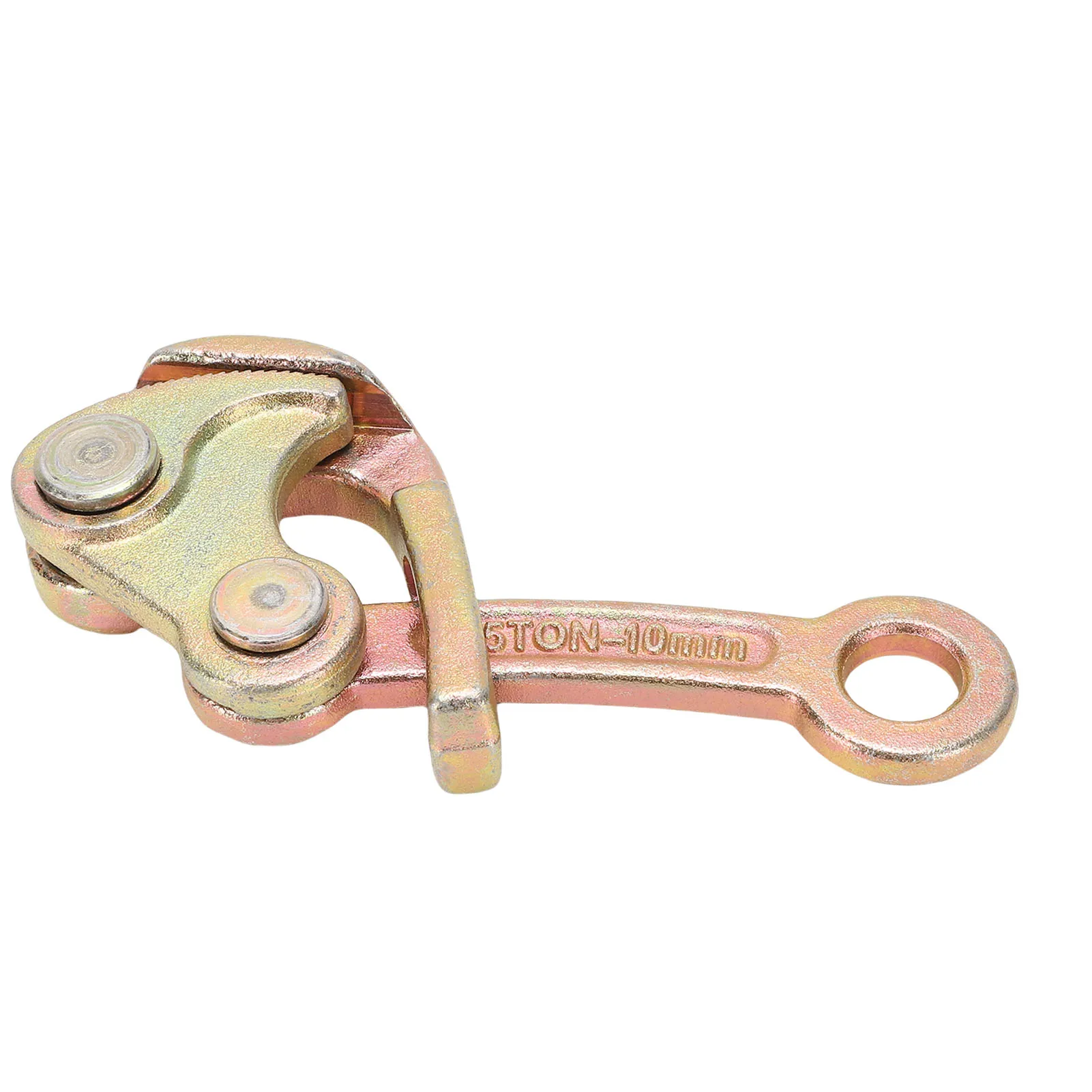 

Тросовый захват-тягач 0.5T для стального троса 1-10 мм, из углеродистой стали, сверхмощный, многофункциональный инструмент для тяги и перемещения тросов