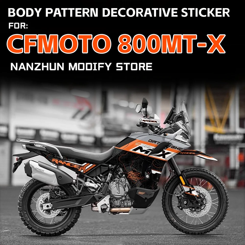 For NEW CFMOTO 800MT-X IBEX 800 MTX MT-X 800 2024 2025 Motorcycle Sticker Graphics kit Sticker Decals 800MTX CF MOTO Accessories