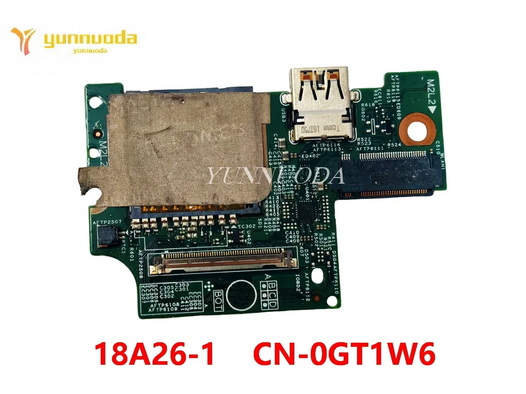 18A26-1  CN-0GT1W6 For Dell Inspiron 7380 Power Button Board  USB SD Card  100% TESED OK