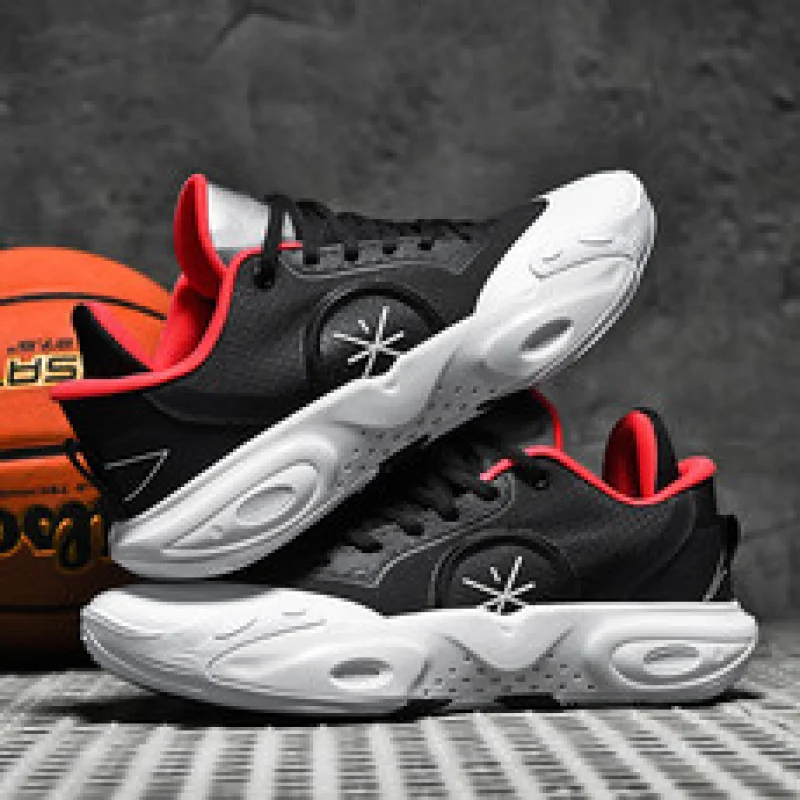 أحذية رجالية ربيعية، قابلة للتنفس، ممتصة للصدمات، خفيفة الوزن، أحذية كرة سلة عملية، رياضية مضادة للانزلاق ومقاومة للاهتراء