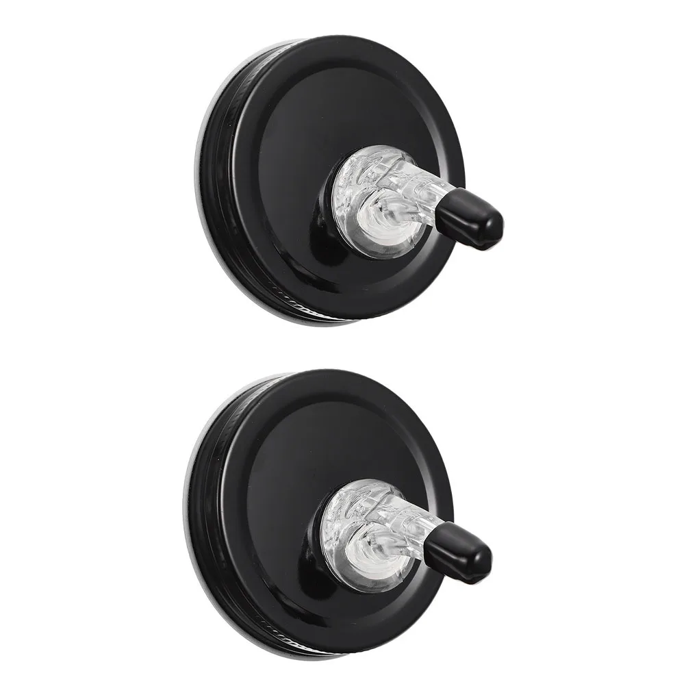 

2Pcs Premium Reusable Mason Jar Pour Spout Lid Oil Wine Glass Container Dispenser for Kitchen Party Wedding Banquet Gift