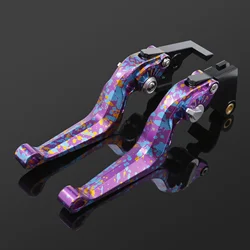 For Suzuki GSXR GSX-R 125 150 600 750 1000 1100 1300 GSXR600 GSXR750 GSX-R1000 HAYABUSA CNC Purple Adjustable Brake Clutch Lever