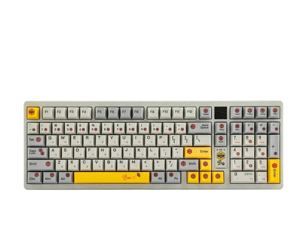 

Mechanical Keyboard CNC Aluminum Alloy BT Hot Swap Gaming Keyboard Computer Gaming Accessories Tir Mode