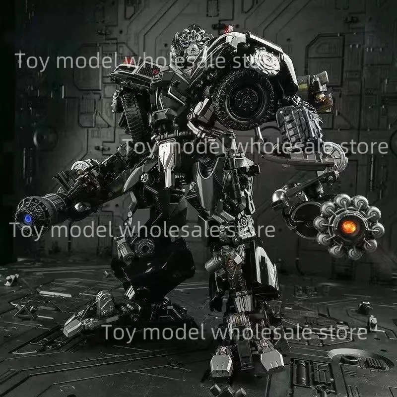 BMB 변환 로봇 블랙 맘바 LS-09 LS09 Ironhide 무기 전문가 KO MPM06 MPM-06 합금 트럭 모드 액션 피규어 모델 장난감