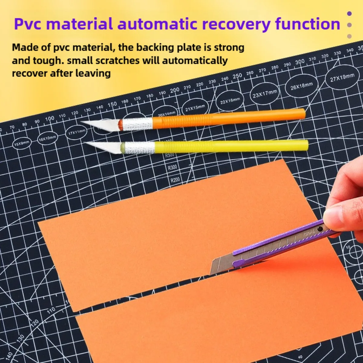 Durable A2/A3/A4/A5 Multifunctional Cutting Mat Diy Handicraft Art Engraving Board Paper Carving Pad High Elasticity Toughness image 2