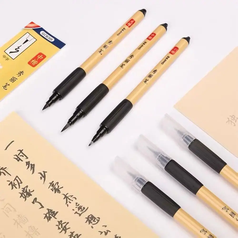 Crisperding Art Supply Painting Pens Calligraphy Brushes Running Cursive Regular Script Script Writing Brush Chinese Brushes
