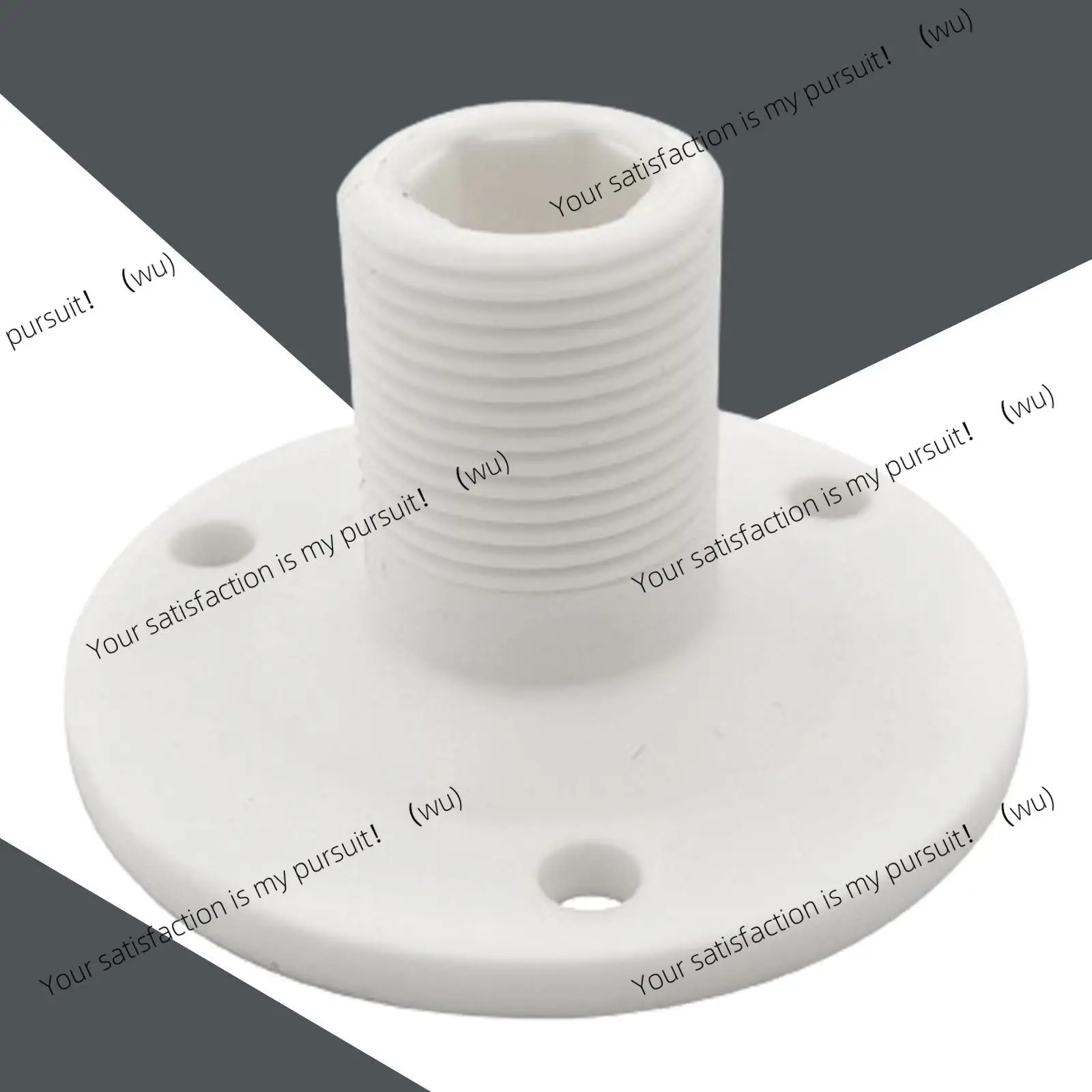 

Marine Antenna Mounting for Boat Accessories, Nylon Hardware Antenna Base Heavy Duty Replacement Easy to Install Bracket