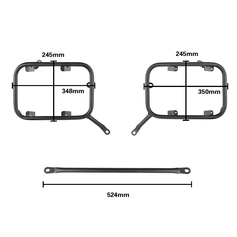 For Kawasaki For Versys 1000 Versys1000 2019-2021 2022 Motocrycle Pannier Saddlebag Side Box Rack Luggage Case Bracket Holder