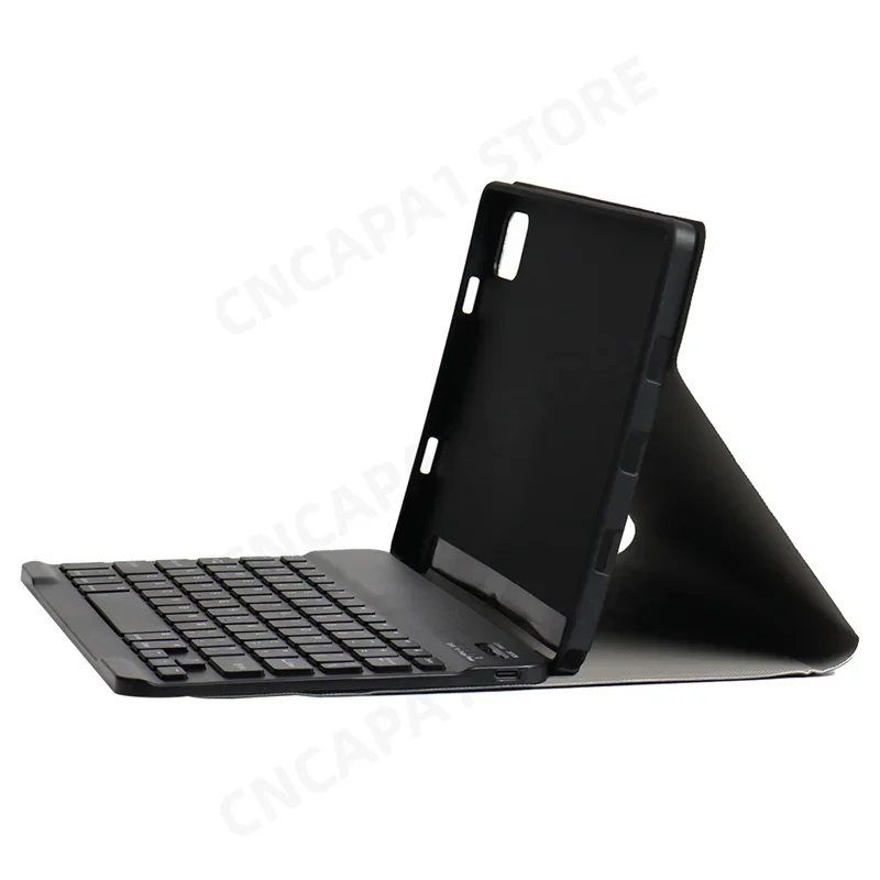 Imagem -05 - Capa Magnética Fina com Teclado Bluetooth Removível para Teclast M40 Plus P40hd P40s 2023 10.1 Tablet pc Macio Tpu Escudo