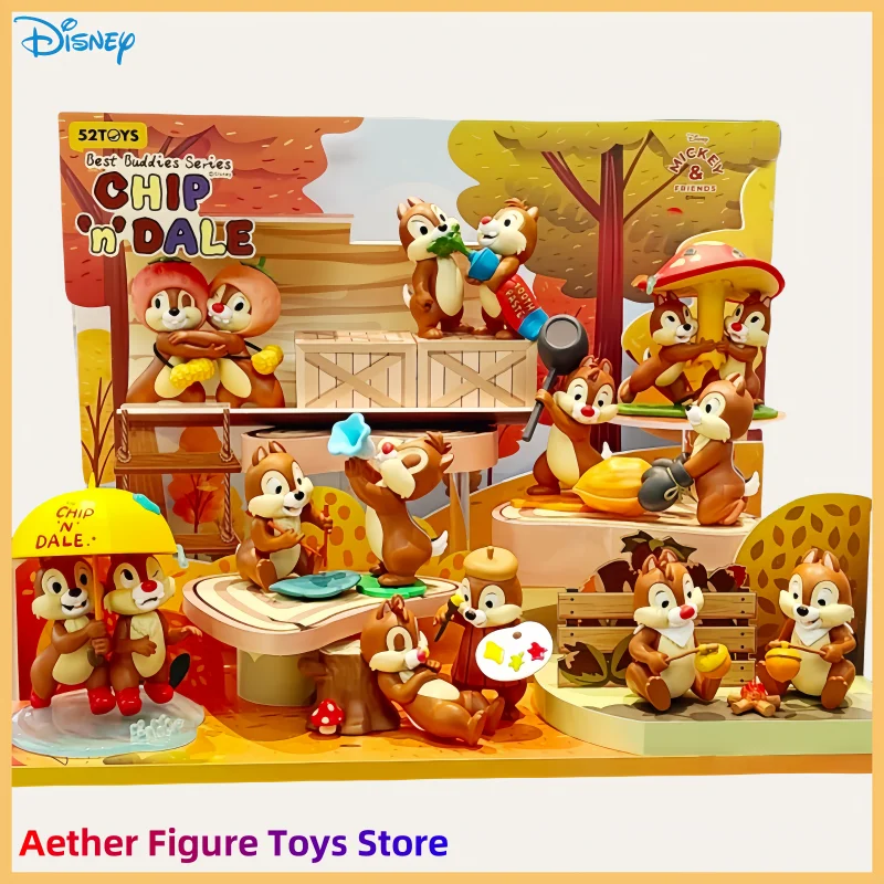 

Disney Chip And Dale Brothers Good Series Blind Box Figure Toy Kawai Ornaments Kids Toys Birthday Gifts Desktop Decoration