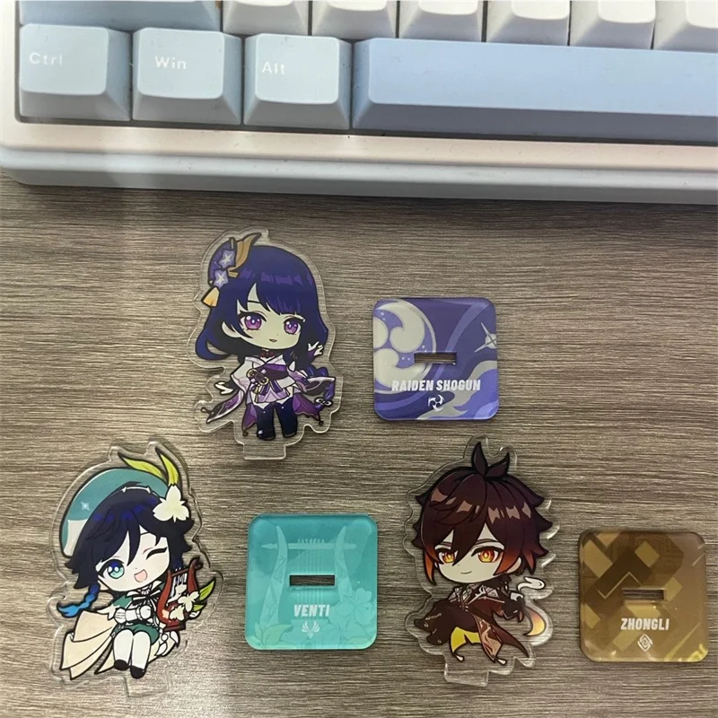 Genshin Impact Furina Nahida Acrylic Cosplay Stand Model Plate Figurine Ornament Figure Accessory Desktop Fashion Gift Prop