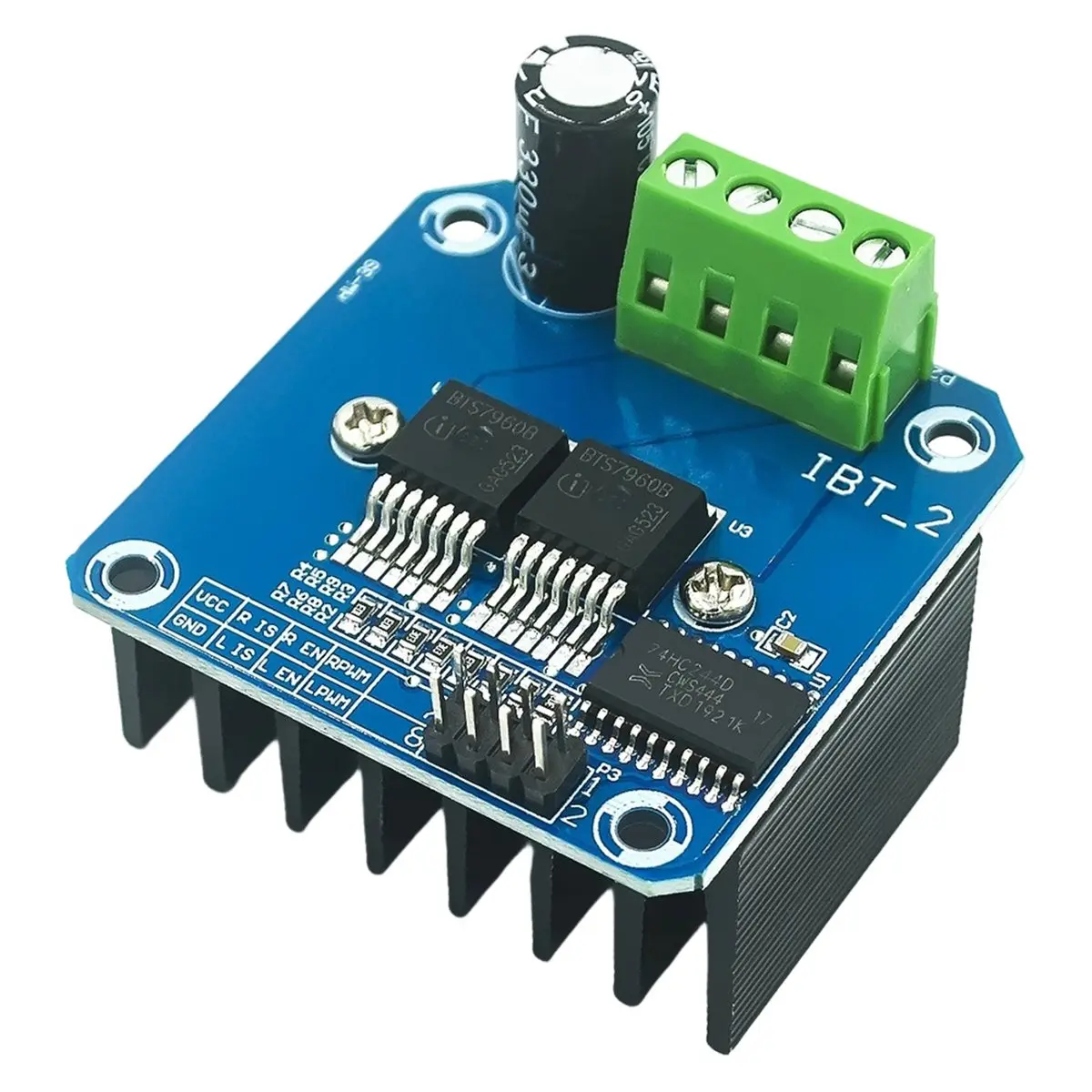 ABGN Double BTS7960 43A H-Bridge High-Power Motor Driver Module