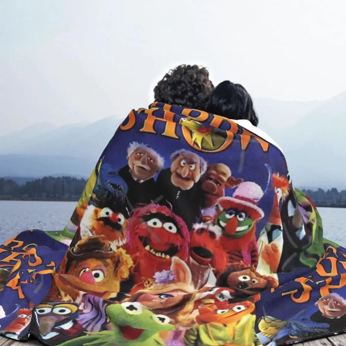 The Muppet Show Blanket Flannel Warm Microfiber Durable for Children Travel Bedspread Soft Sofa Cover Bedroom Couch Blanket