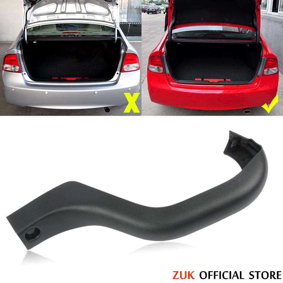 ZUK Car Styling Trunk Tail Gate Hinge Garnish Trim Cover For HONDA CIVIC 2006 2007 2008 2009 2010 2011 FA1 Civic Hybrid FA3 FA6