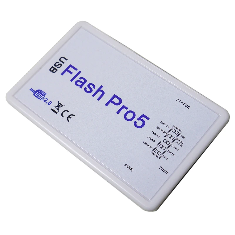 Microsemi Flashpro5 Actel download line, burner, programming, burner, better than PRO4AND3 Support for Libero 11.4  SoftConsole