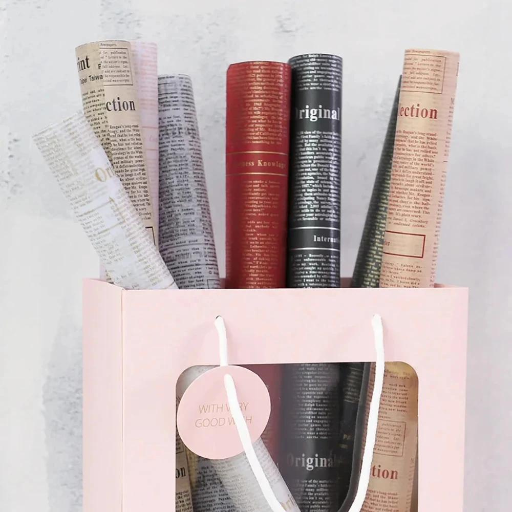20 ورقة من ورق تغليف الهدايا الرقيق للصحيفة الإنجليزية العتيقة - ورق تغليف باقة الزهور، وبطانة تغليف الحرف اليدوية والأعمال الفنية #1