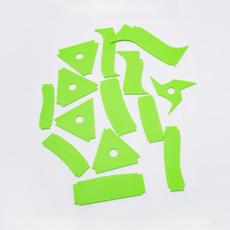 14pcs/set Ceramic Drawing Scraper ABS Material DIY Ceramic Texture Auxiliary Clay Trimming Sculpture Shaping Pottery Tools