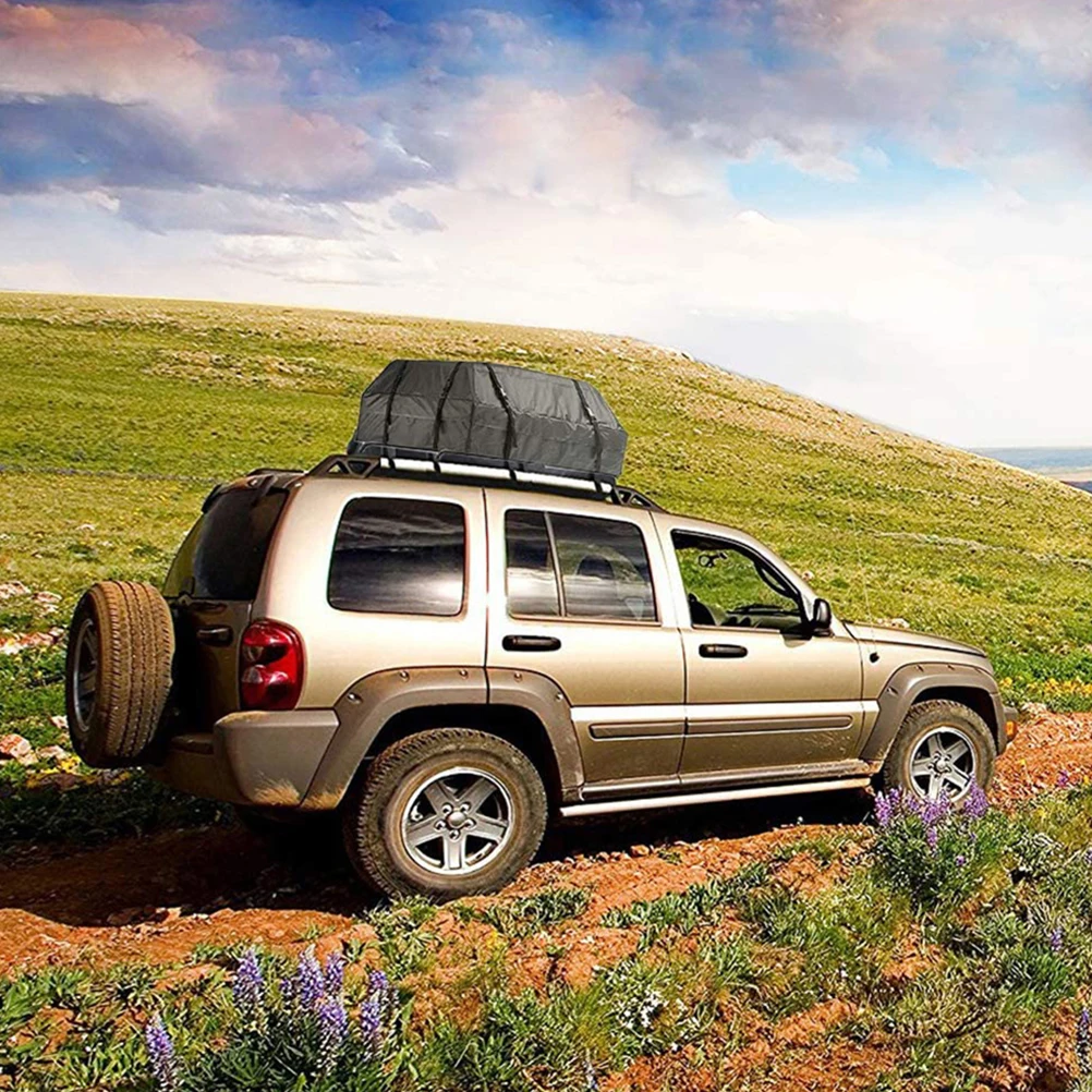 

Waterproof Luggage Roof Cargo Holder Auto Carrier Large Capacity Weather Resistant for Camping Outdoor Travel Heavy Duty