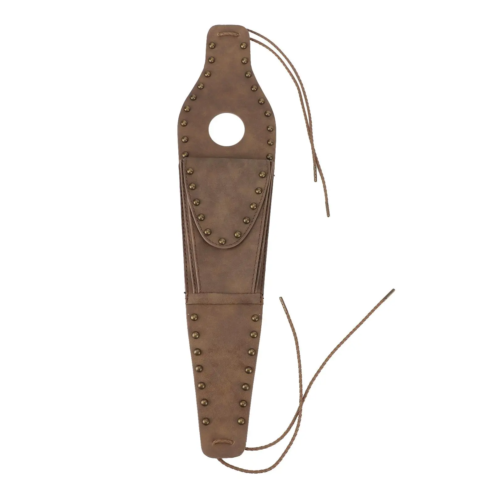 

Motorcycle Bag Motorcycle Oil Cover W/Pouch Bag PU Leather Pad Fit for xl 883 1200 48