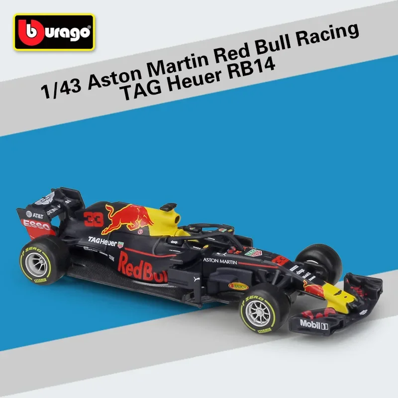 Bburago 1:43 Honda RB15 RB14 RB13 RB12 Benz W07 W10 F1 2020 2019 2018 2016 Ferrari SF90 SF71H SF70H SF16H modelo de coche