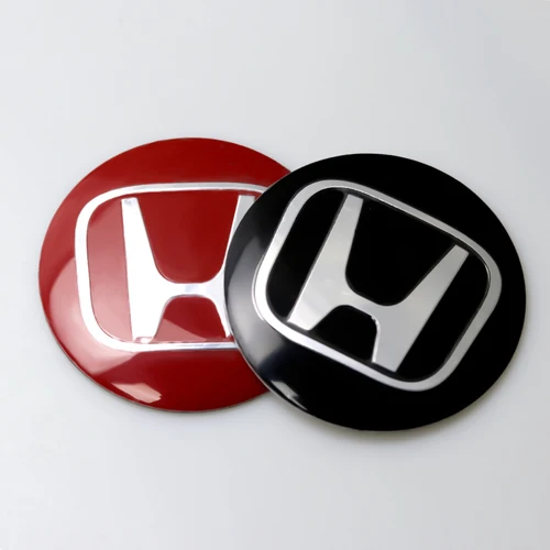 Imagen 2 del producto 4 Uds 56/58/60/69mm tapas de cubo de centro de rueda de coche cubiertas de llanta de neumático para Honda Civic 10th 11th Gen Hrv Jazz City Fit Accord Crv Odyssey