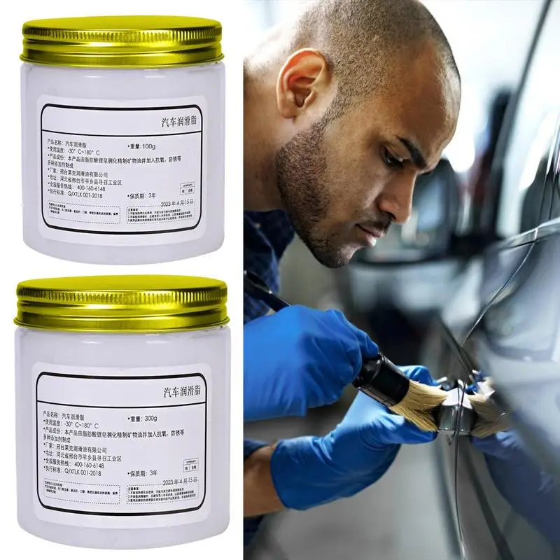 

Car Sunroof Track Lubricating Grease Temperature Resistant Grease Waterproof Garage Door Grease For Sliding Glass Door